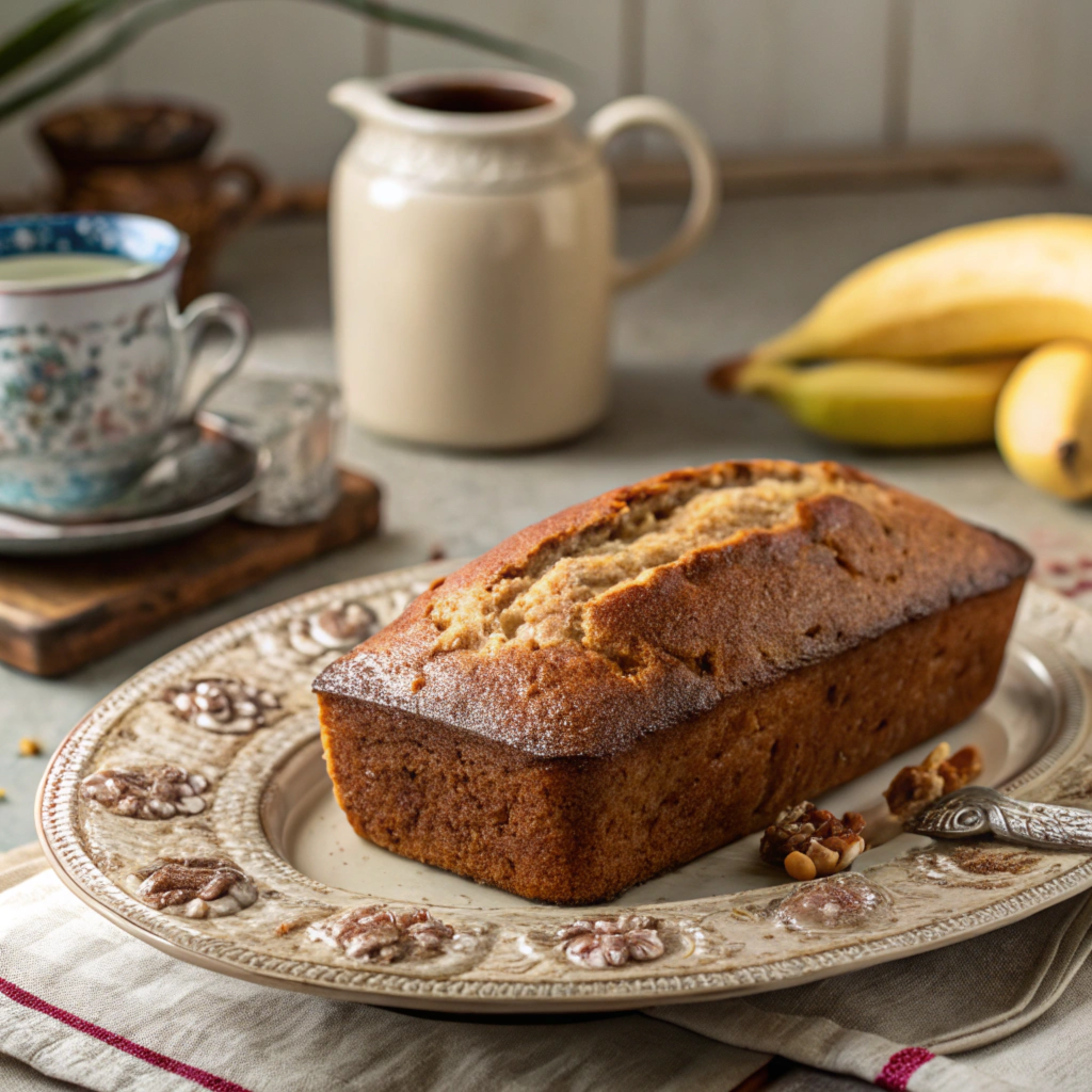 Banana Bread on a plate