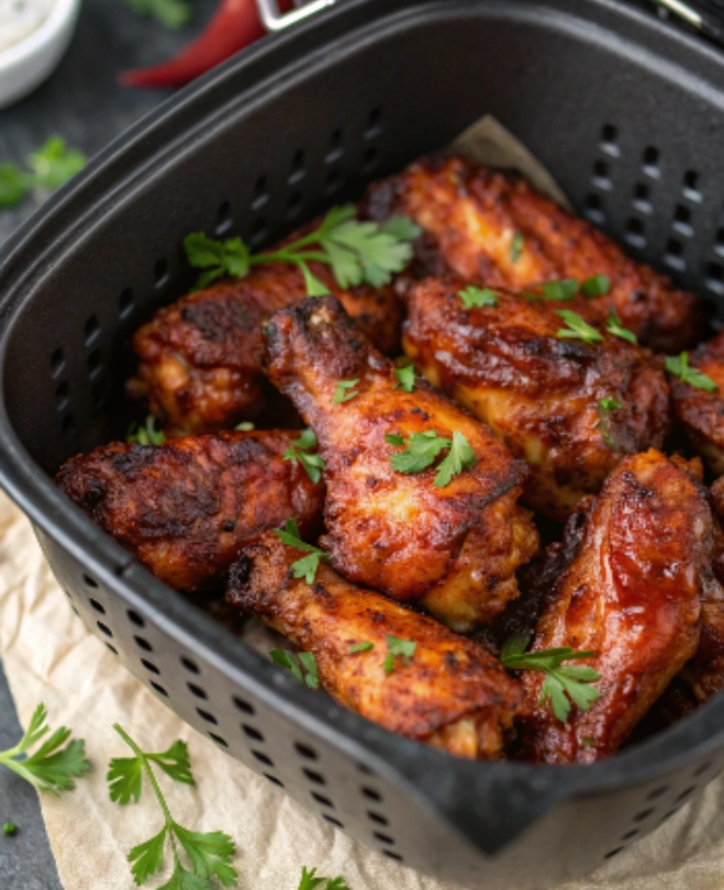 BBQ Wings Chicken air fryer